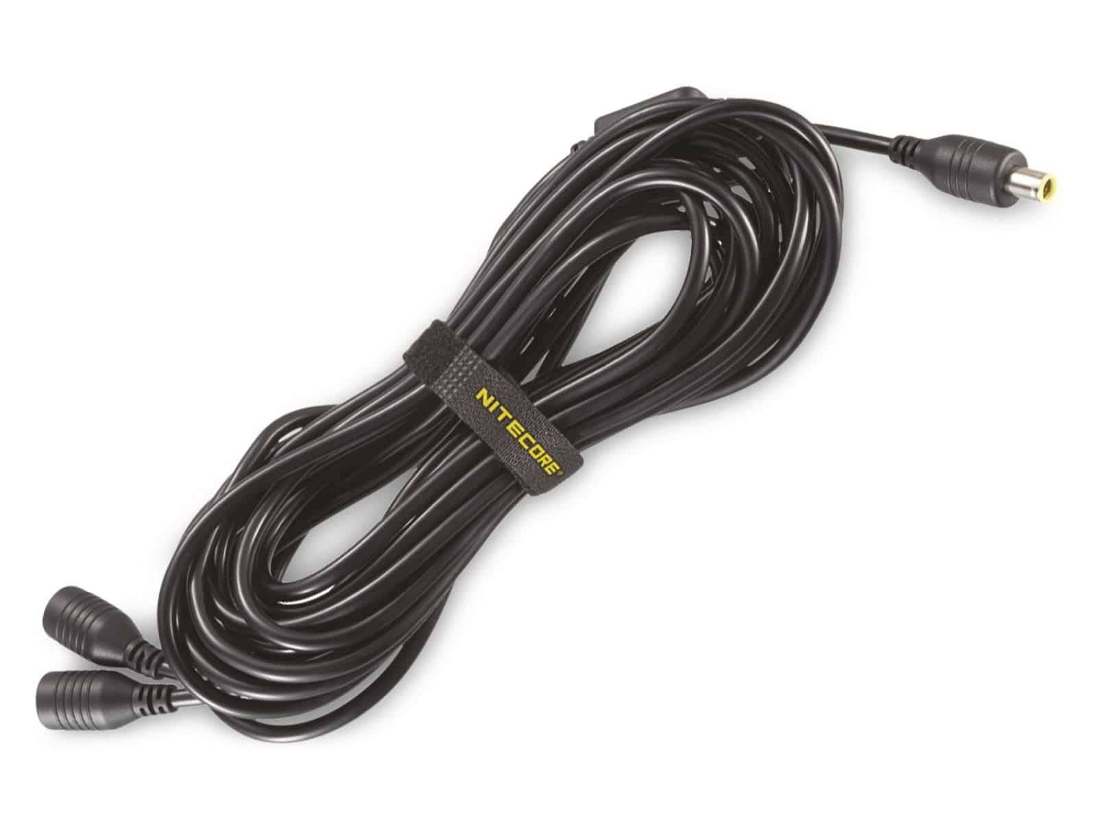 Nitecore Verlängerungskabel für Solarpanel - 5m (+)