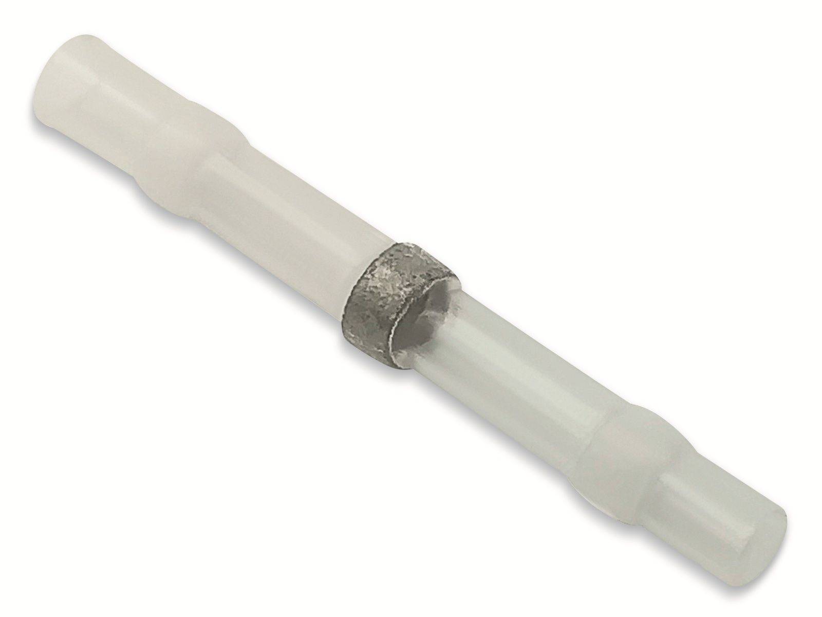 QUADRIOS, 2011C396, Löt-Stoßverbinder-Sortiment 120 Teile mit Lötzinn Transparent mit Innenkleber