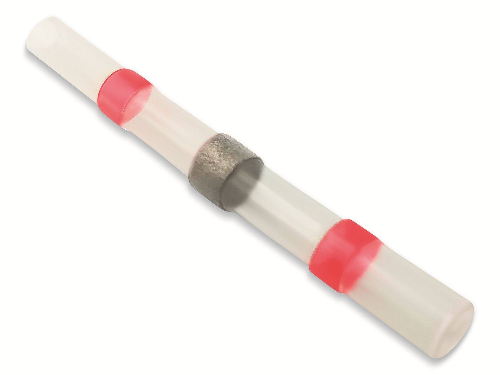 QUADRIOS, 2011C396, Löt-Stoßverbinder-Sortiment 120 Teile mit Lötzinn Transparent mit Innenkleber