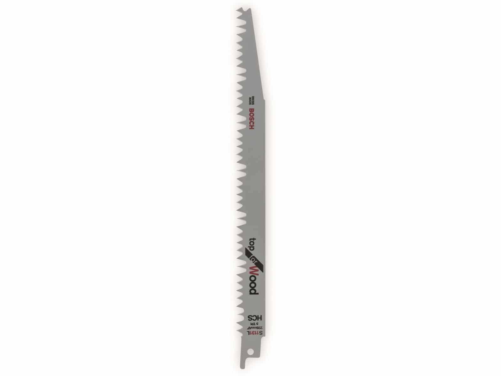 BOSCH 2609256702, Stichsägeblatt HCS,S 1131 L,228MM, 5 / 5