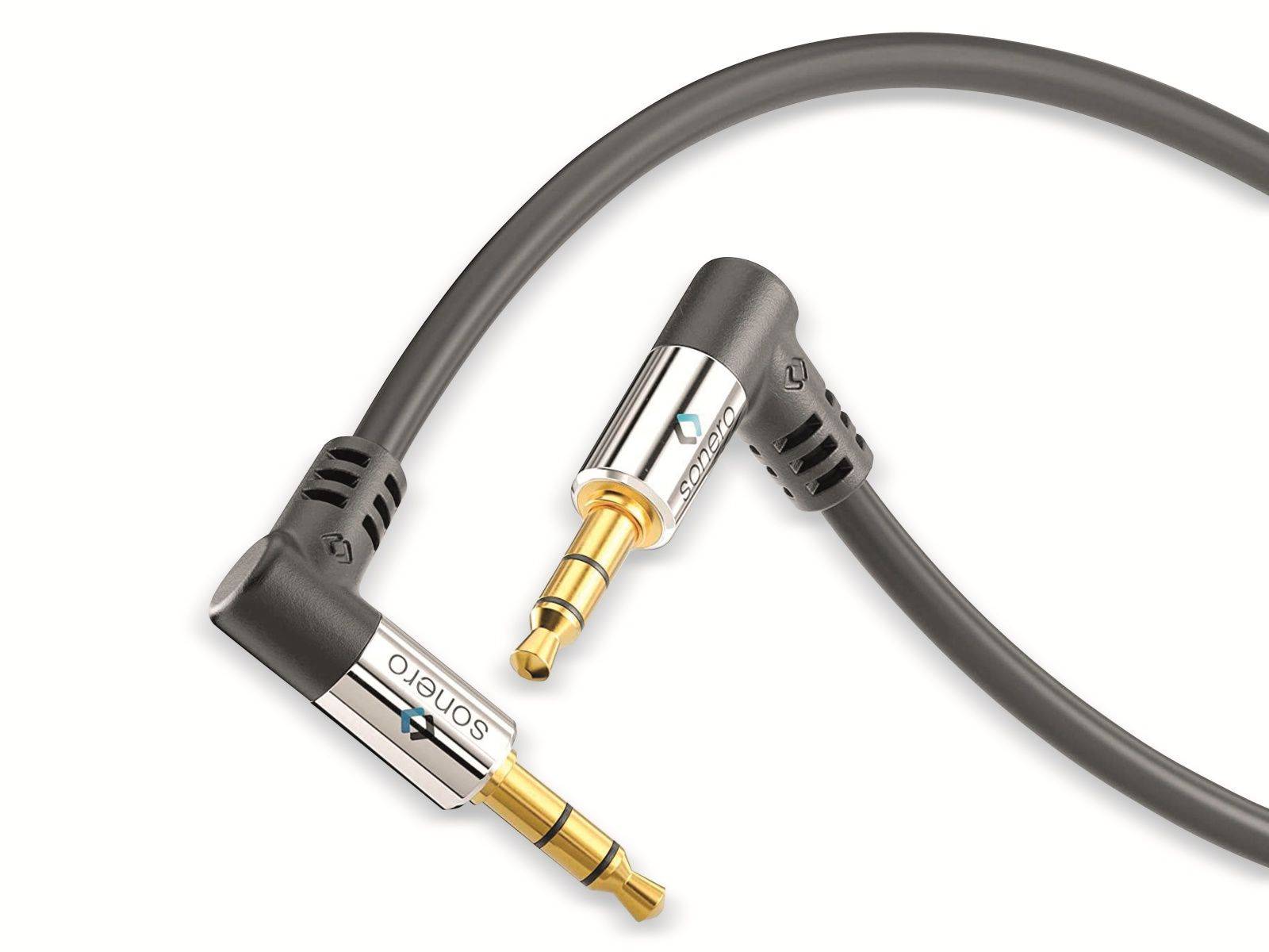 sonero 3,5mm Audio Kabel 2x90° 1,0m S-AC520-010