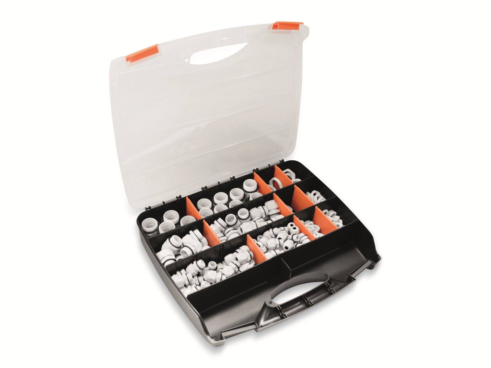 2102CA116 Kabelverschraubung Sortiment PA66 Weiß 224 St.