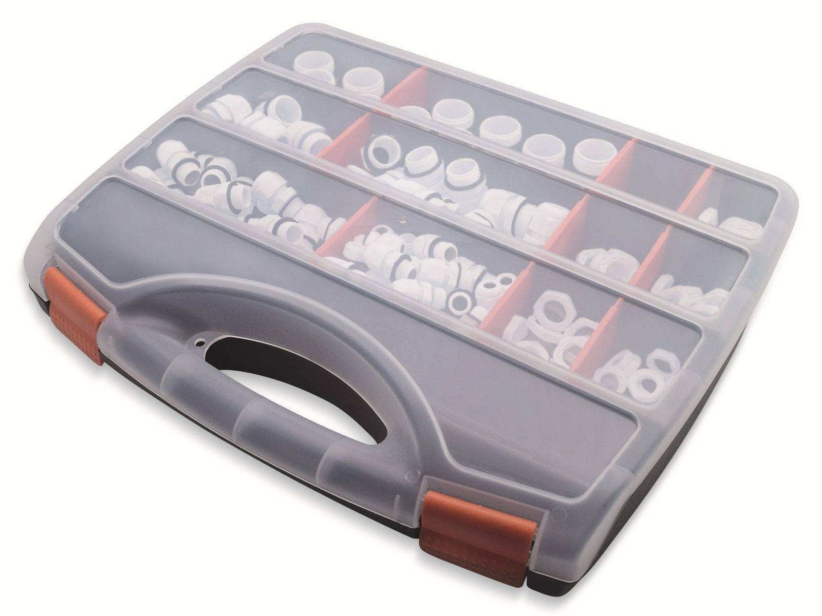 2102CA116 Kabelverschraubung Sortiment PA66 Weiß 224 St.