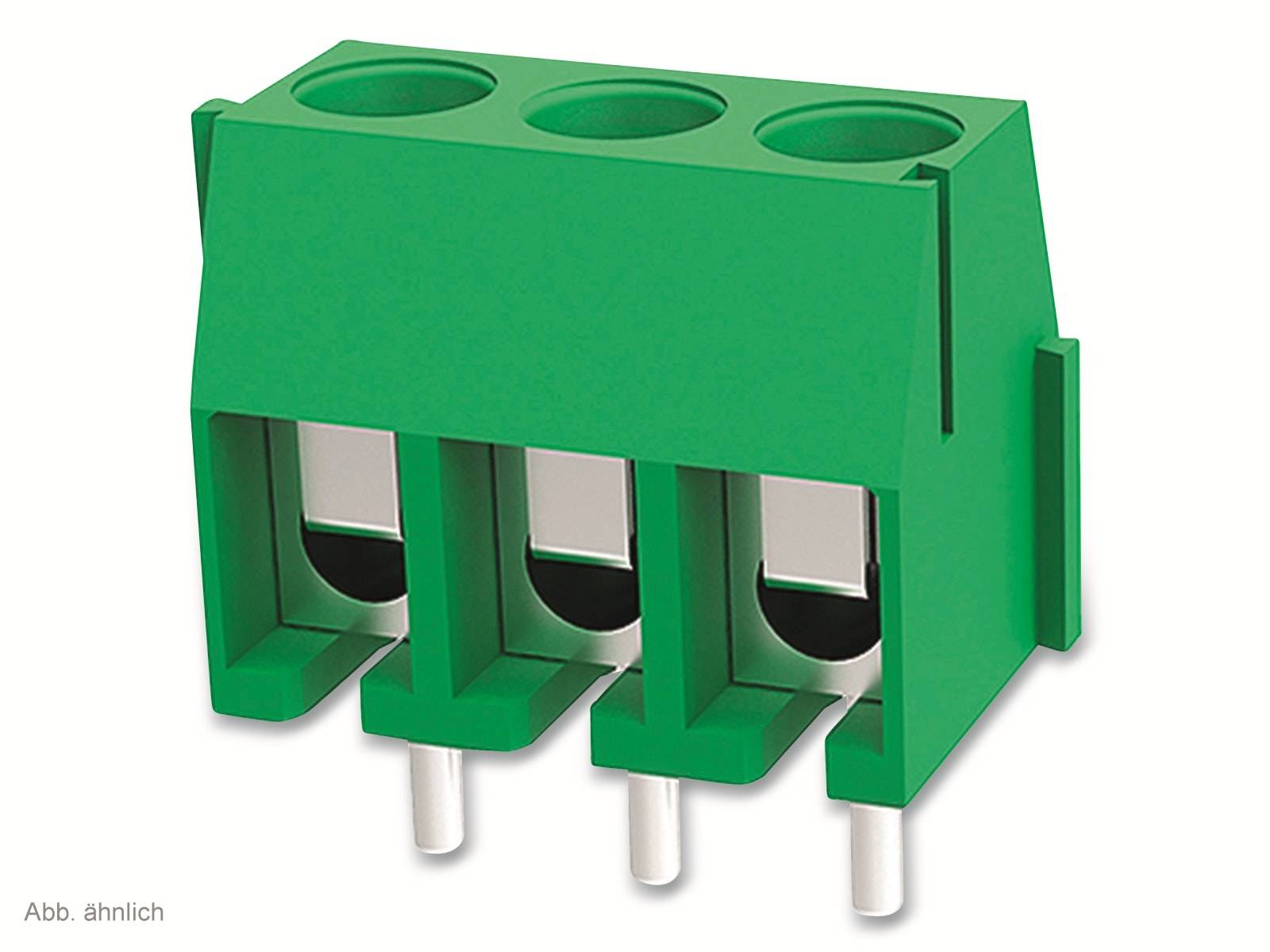 DEGSON Klemmleiste, DG350-3.5-03P-14-00AH, vertikal 3 polig grün
