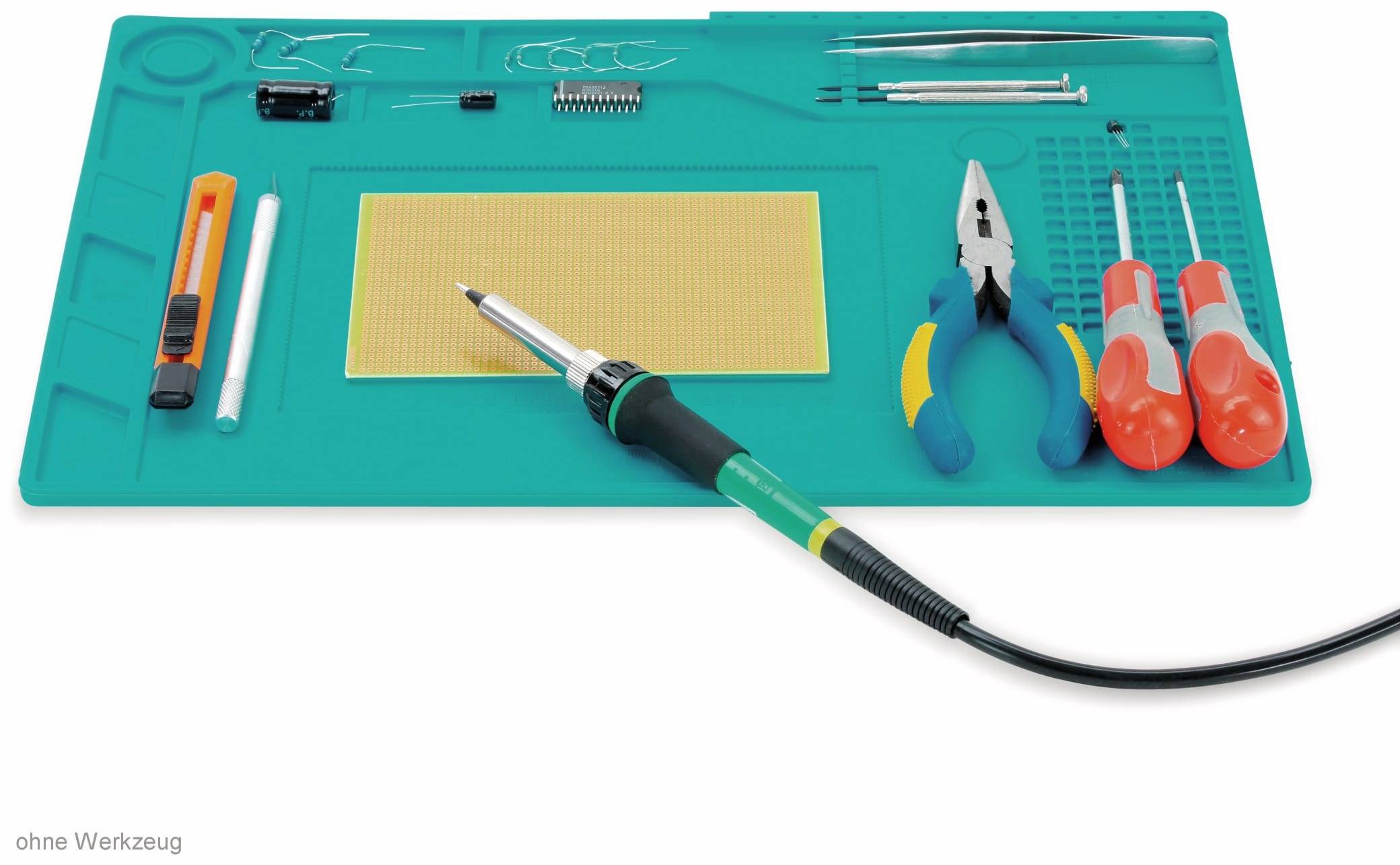 BLANKO - Silikon-Lötmatte 39x27cm, Unterlage beim Löten