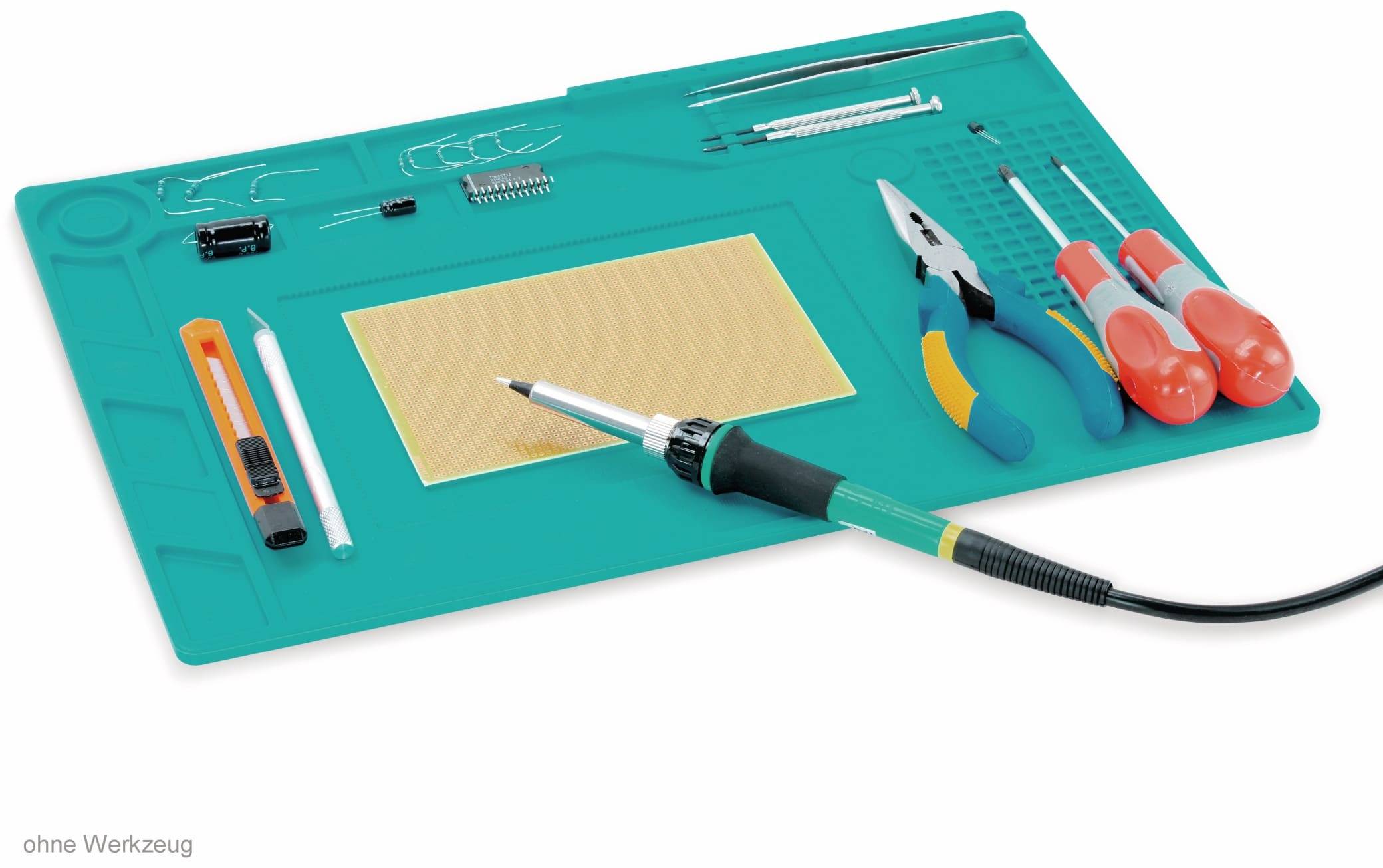 BLANKO - Silikon-Lötmatte 39x27cm, Unterlage beim Löten