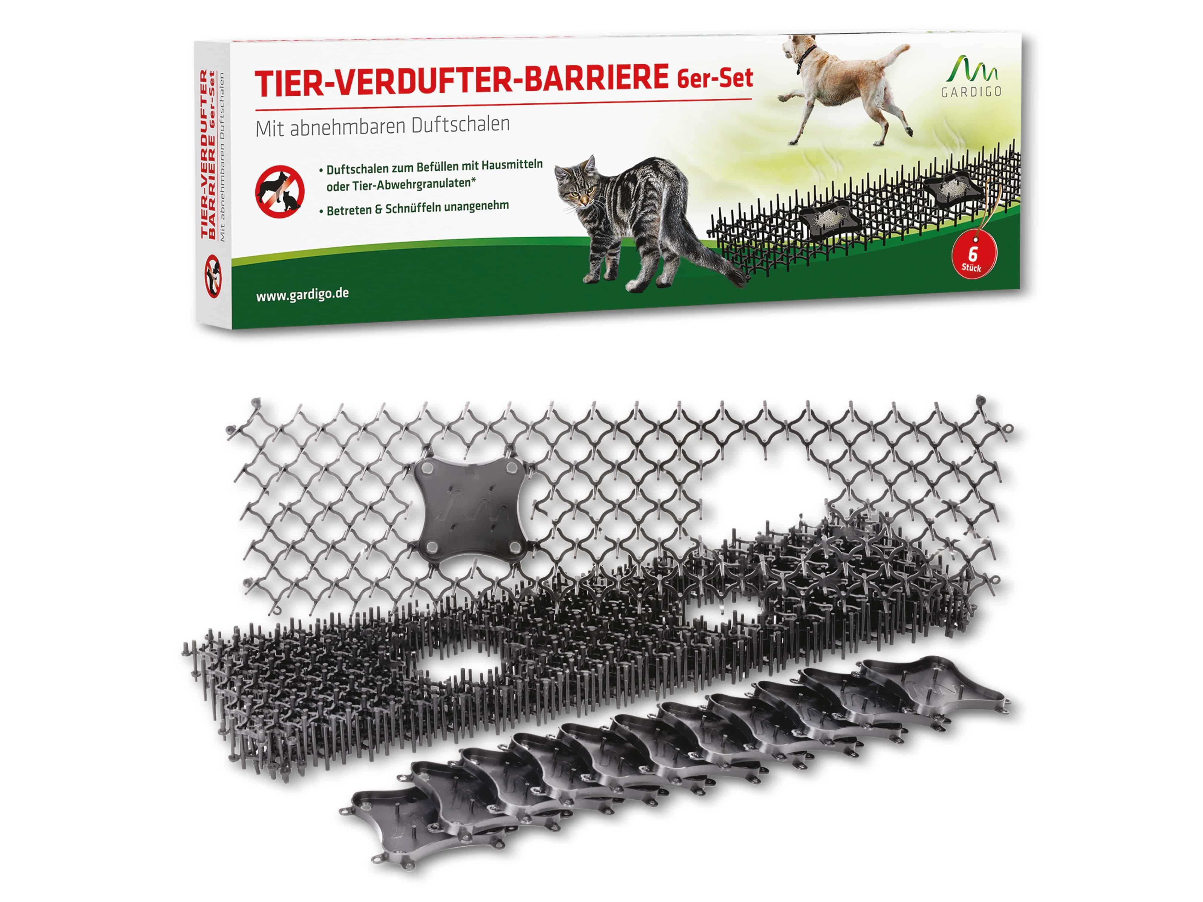 Verdufter-Barriere Tiervertreiber Funktionsart Abschreckung 6 St.