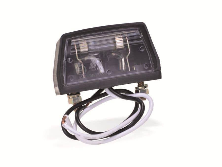 Kennzeichenleuchte 12V mit 5W Glühbirne