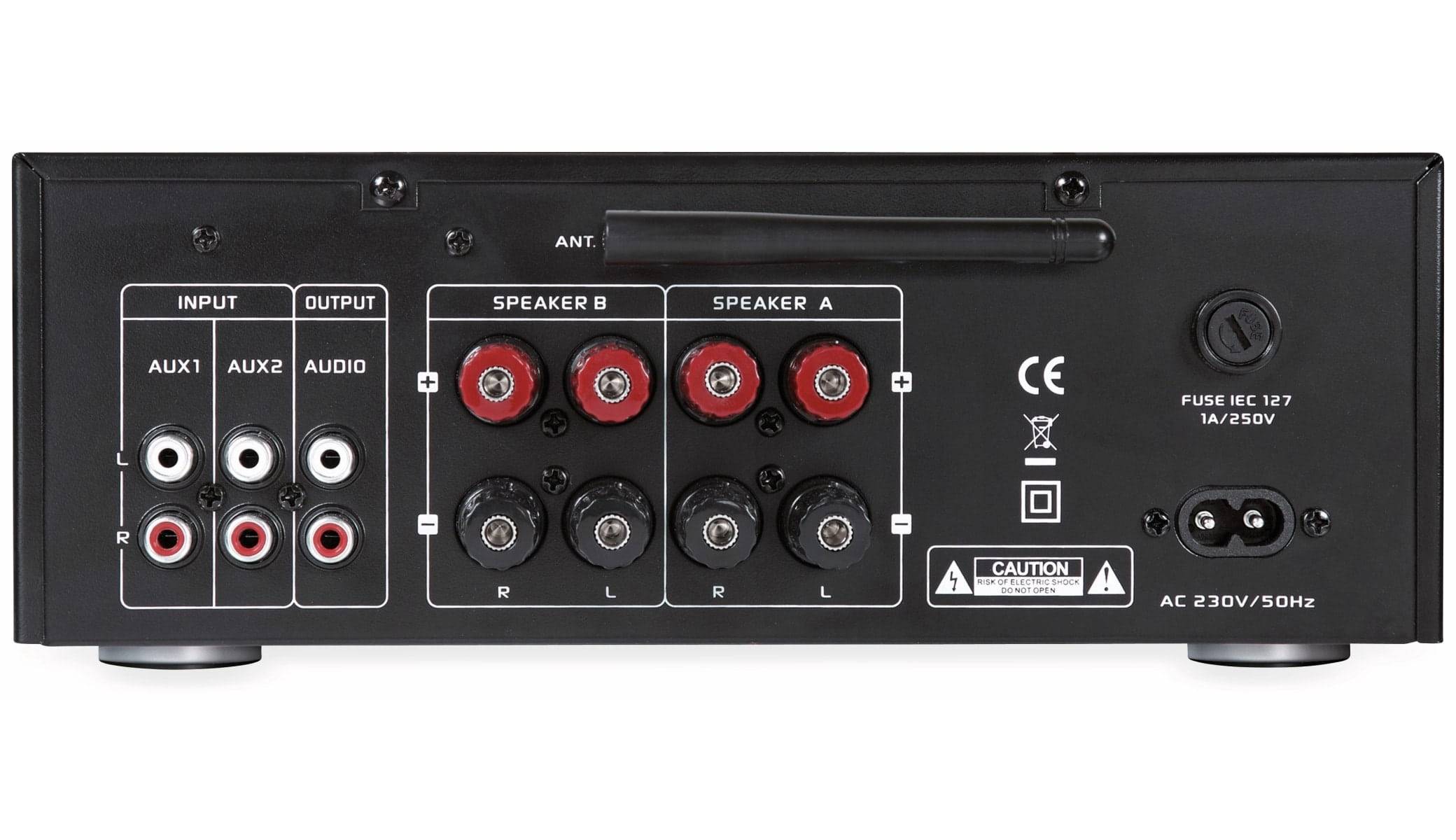 Stereo-Verstärker - HiFi Verstärker 160W - Bluetooth - Dynavox VT-80