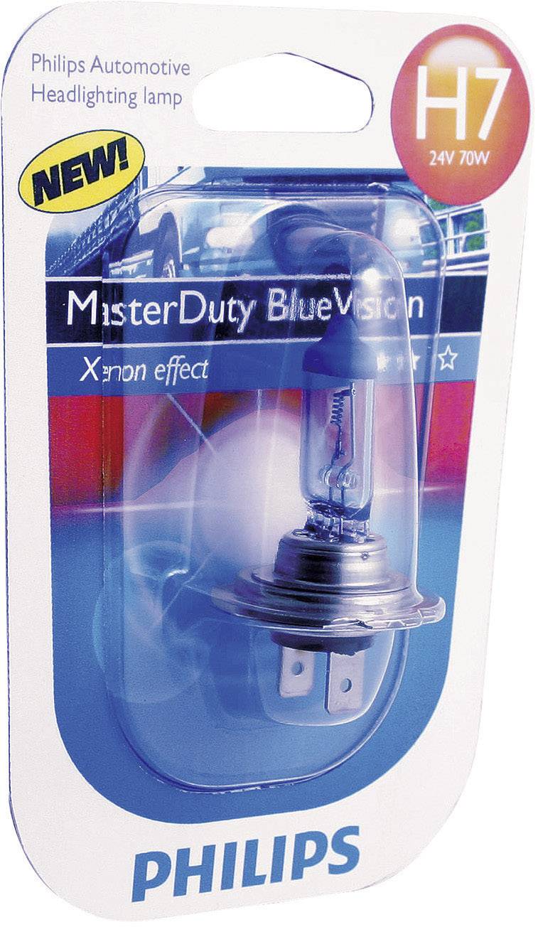 Philips Automotive 53277728 Halogen Leuchtmittel MasterDuty Blue Vision H7 70 W 24 V