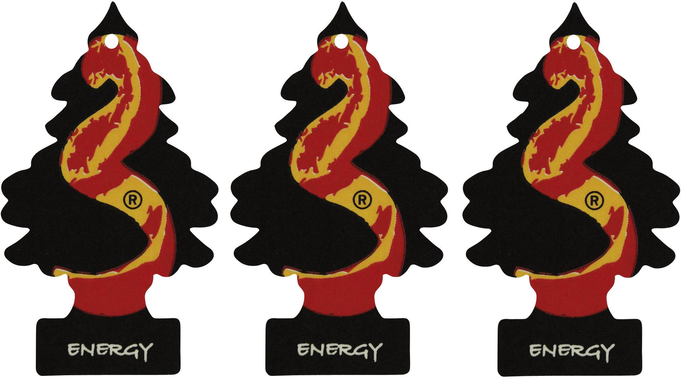 WUNDERBAUM Duftkarte Original Wunderbaum Energy 3 St.