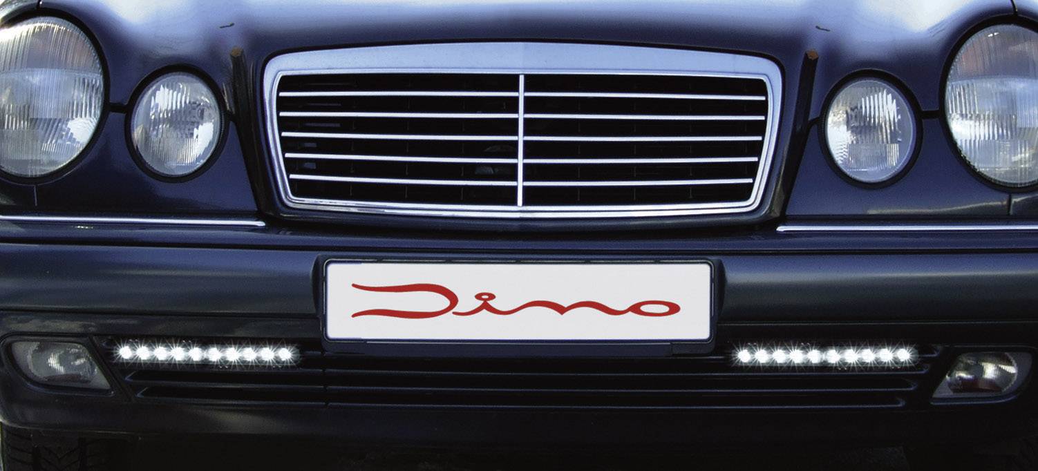 DINO 610790 610790 Tagfahrlicht, Positionslicht LED (B x H x T) 230 x 28 x 35 mm