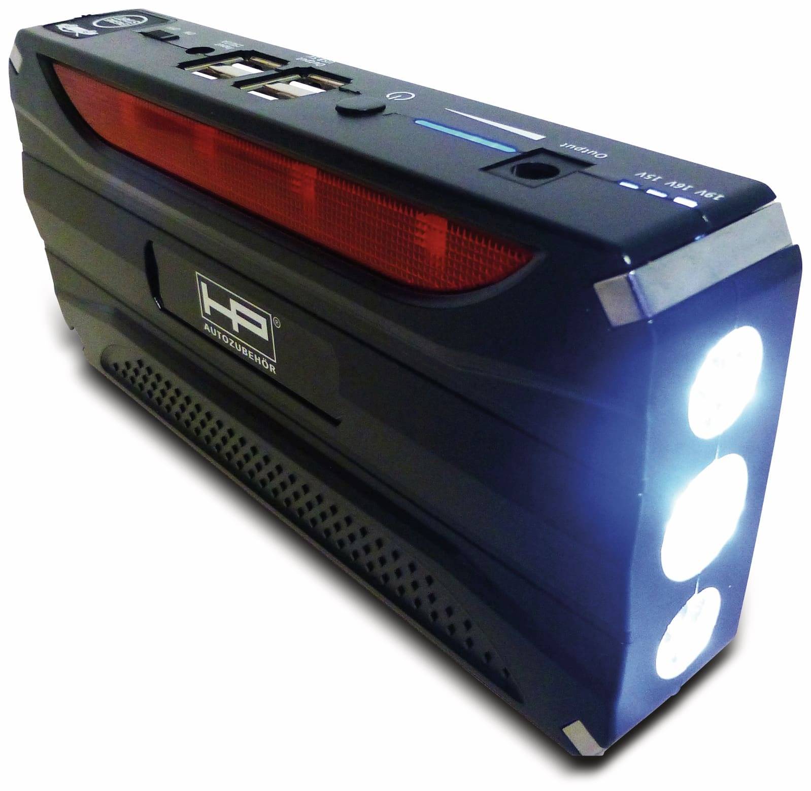 HP AUTOZUBEHÖR Profi Powerpack 20893, mit Starthilfe, 15/16/19 V, 600 A