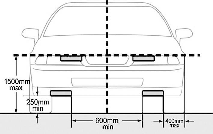 DINO 610792 Tagfahrlicht LED (B x H x T) 160 x 25 x 40 mm