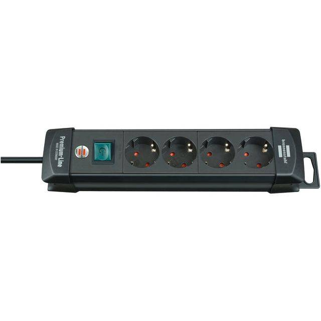 Steckdosenleiste 4-fach H05VV-F3G1,5 1,8m Premium-Line Brennenstuhl