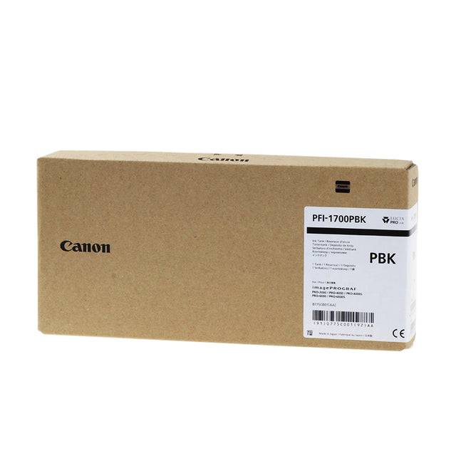 Canon PFI-1700 PBK - 700 ml - Photo schwarz - Original - Tintenbehälter - für im