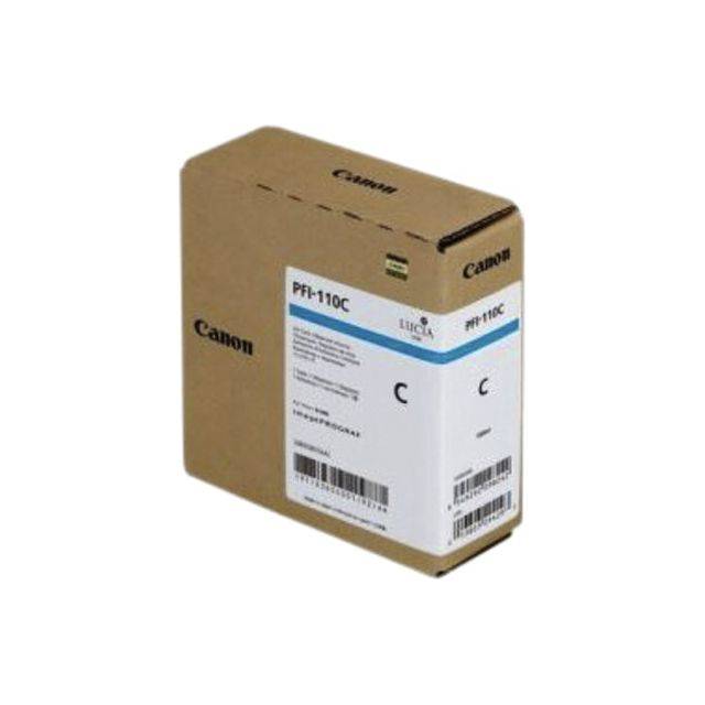 Canon PFI-110 C - 160 ml - Cyan - Original - Tintenbehälter - für imagePROGRAF T