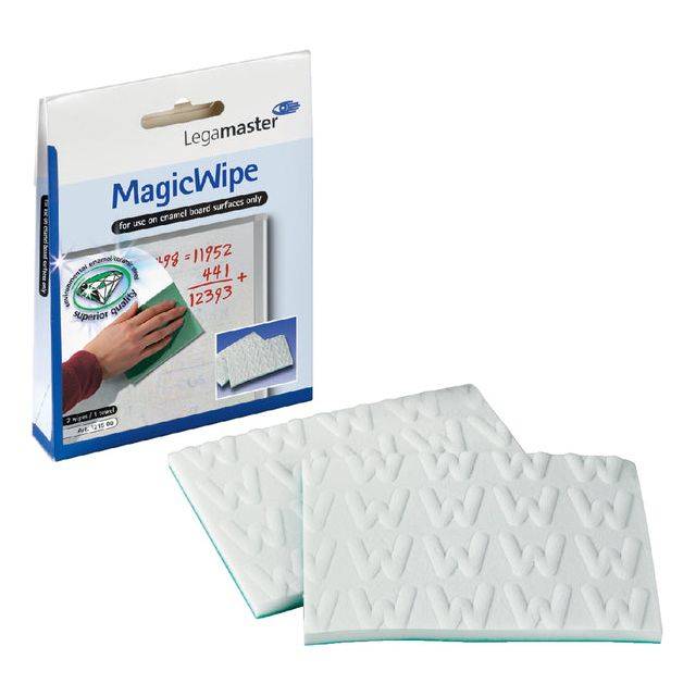 Whiteboard Cleaner Legamaster Doek MagicWipe | Setzen Sie ein 3 Stück