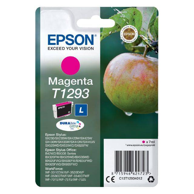 Epson Druckerpatrone T1293 Original Magenta C13T12934012