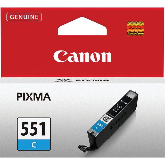 Canon CLI-551C - 7 ml - Cyan - Original - Tintenbehälter - für PIXMA iP8750 - iX