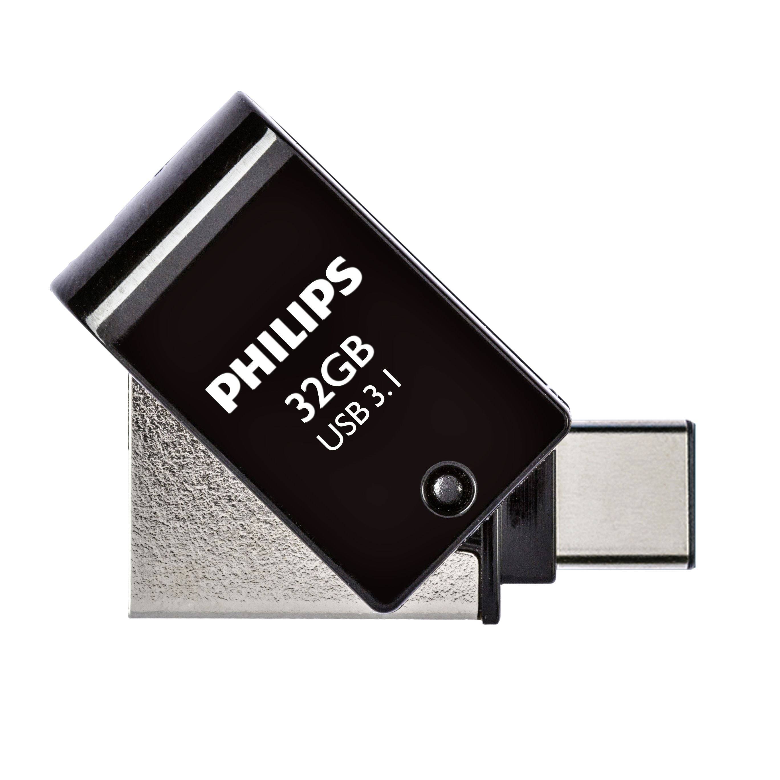 Philips FM32DC152B - USB-Flash-Laufwerk - 32 GBUSB 3.1 / USB-C