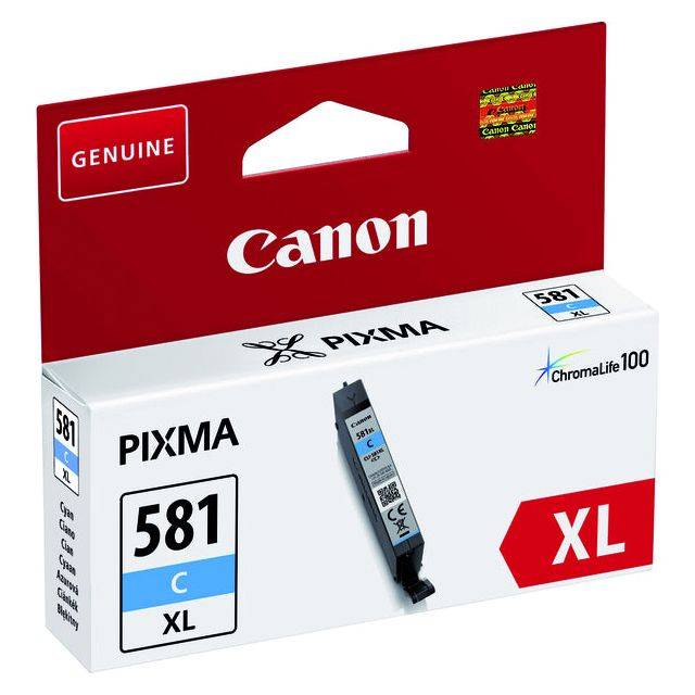 Canon Druckerpatrone CLI-581C XL Original Cyan 2049C001