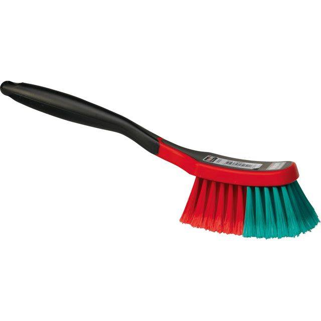 VIKAN Multibürste/Felgenbürste 310 mm weich/gesplisst, schwarz