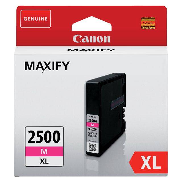 Canon Druckerpatrone PGI-2500M XL Original Magenta 9266B001