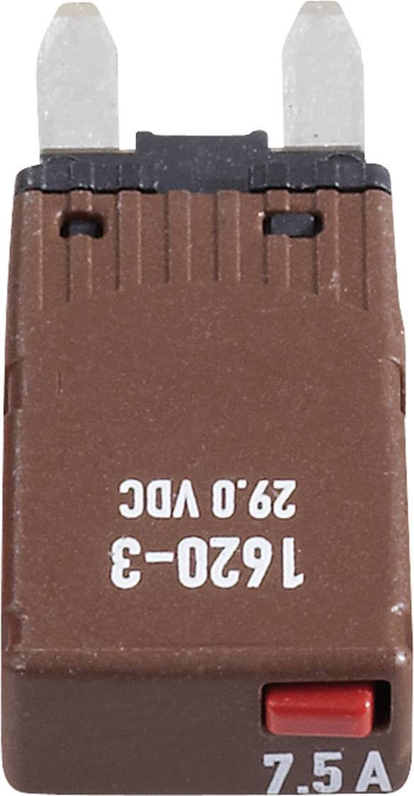 1620-3-7,5A 1620-3-7,5A Sicherungsautomat Mini Flachsicherung 7.5A Braun 1St.