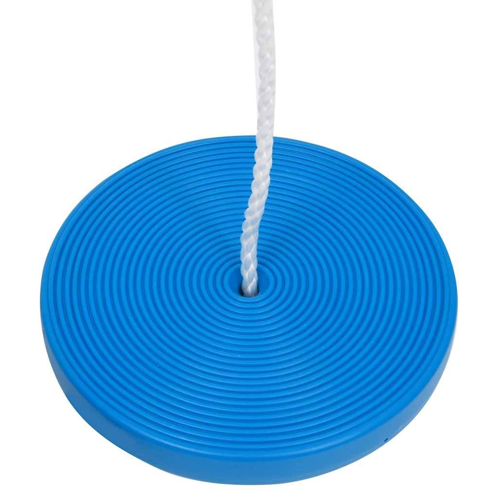 vidaXL Tellerschaukel 180 cm Blau
