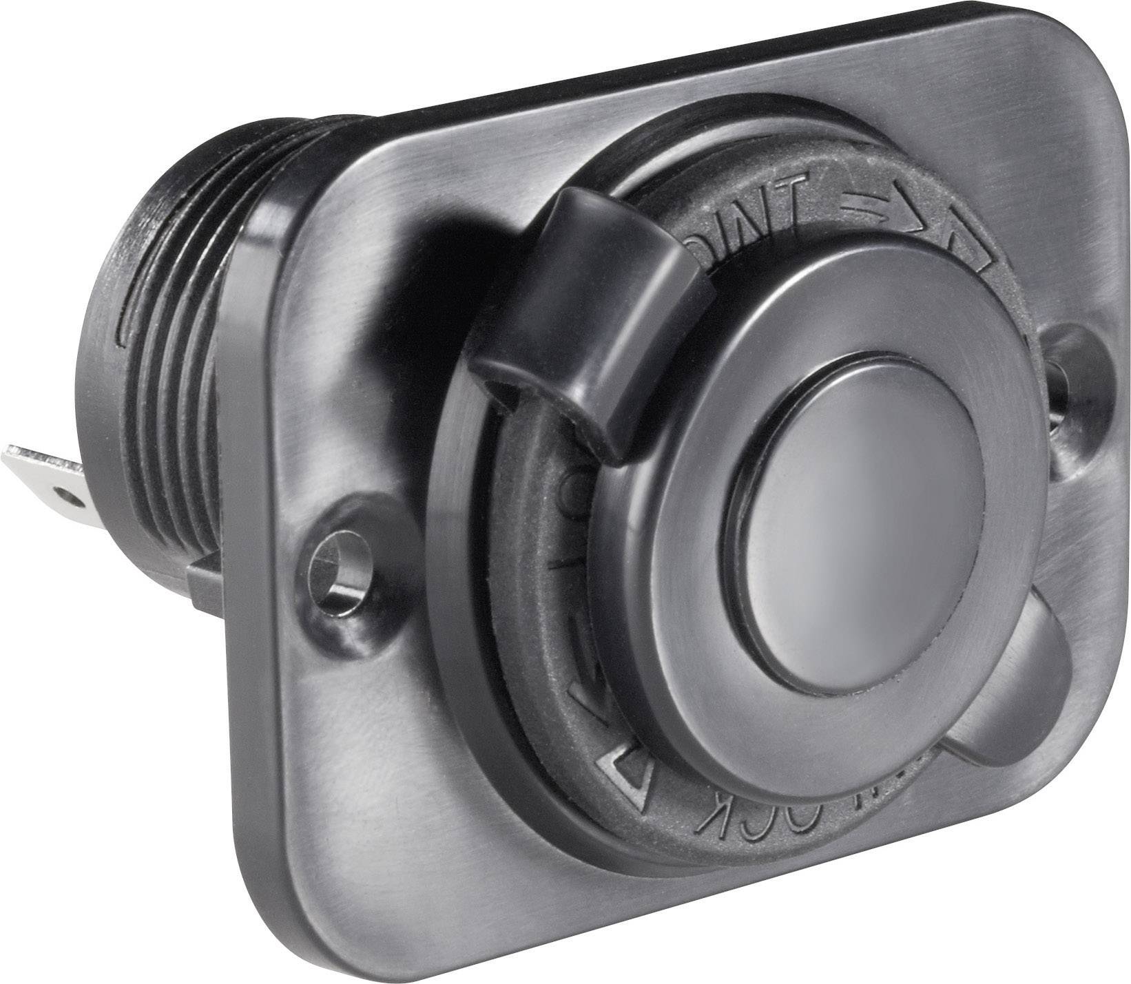 Zigarettenanzünderdose mit Schutzkappe Belastbarkeit Strom max.=20A Steckdose 12 - 24 V/DC