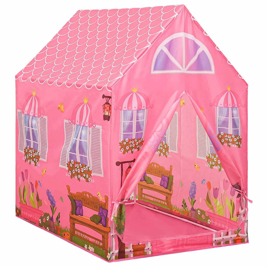 vidaXL Spielzelt für Kinder Rosa 69x94x104 cm