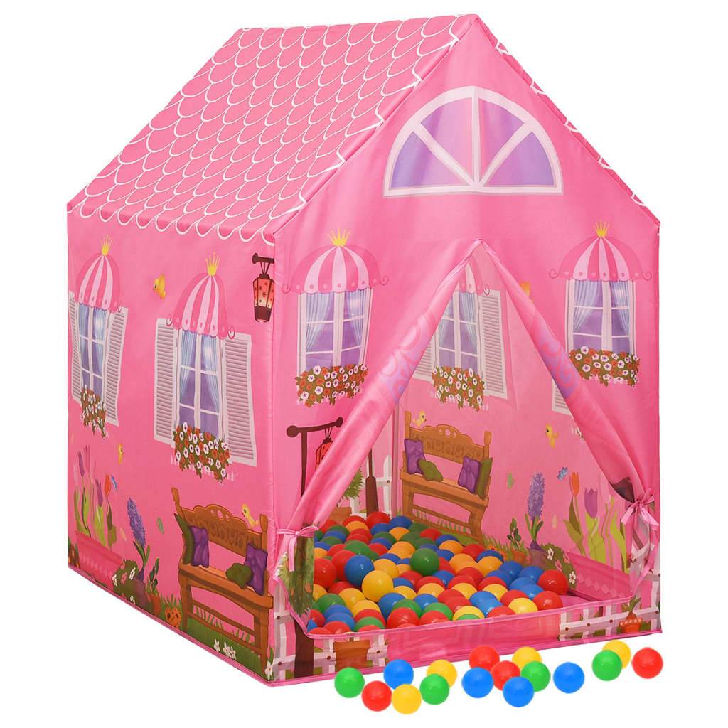 vidaXL Spielzelt für Kinder Rosa 69x94x104 cm