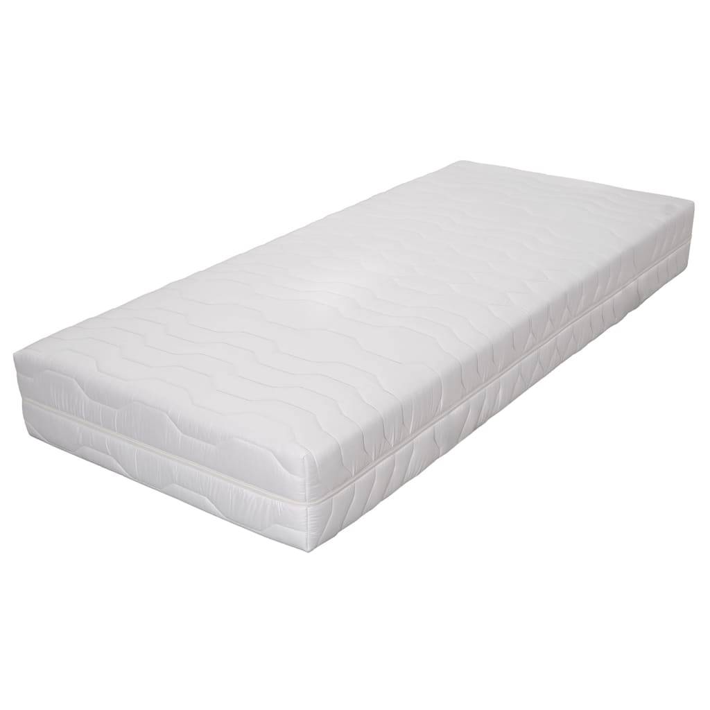 vidaXL Matratze 120 x 200 cm 7 Zonen Taschenfedern 20 cm H2