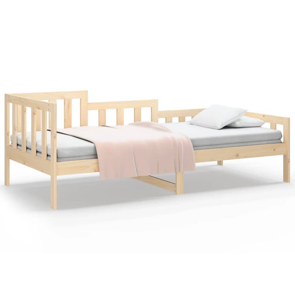 vidaXL Tagesbett ohne Matratze 90x200 cm Massivholz Kiefer