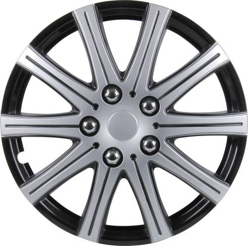 Cartrend Adelaide Radkappen R13 Grau (metallic), Schwarz (metallic) 4St.
