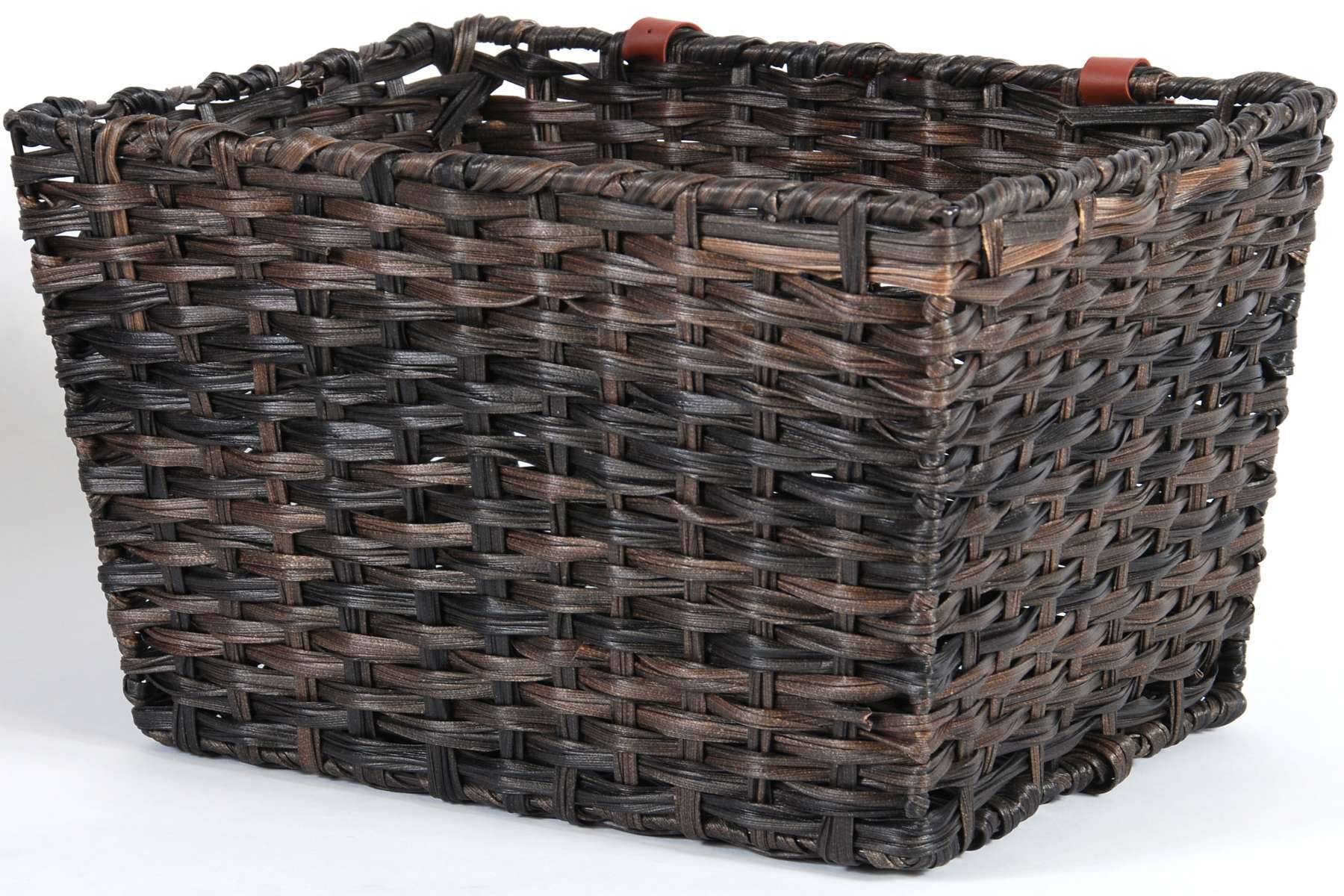 Volare Fahrradkorb Junior braun 30 Liter