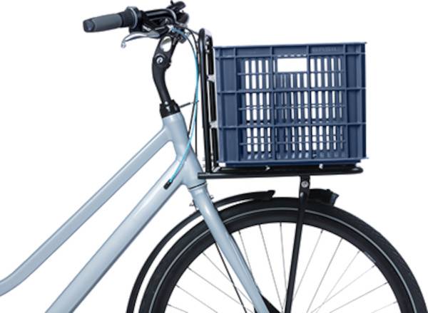 Basilikum fietslat l - groß - 40 Liter - blau