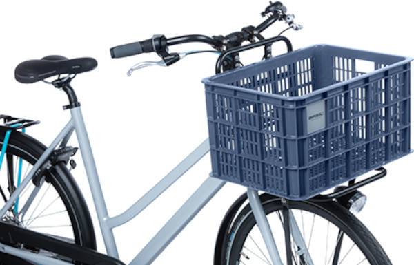 Basilikum fietslat l - groß - 40 Liter - blau