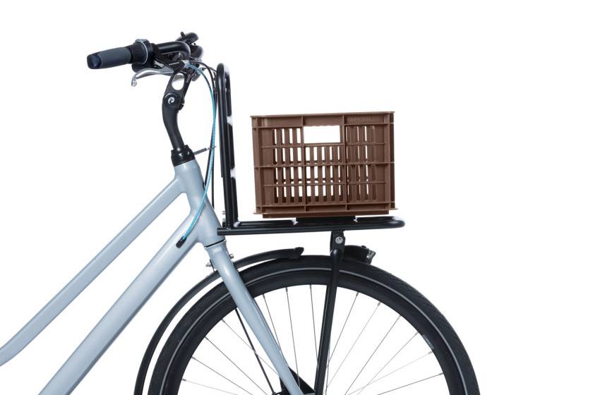 Basilikum fietslat S - klein - 17,5 Liter - braun