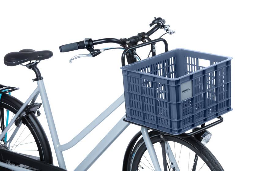 Basilikum fietslat m - mittel - 29,5 Liter - blau