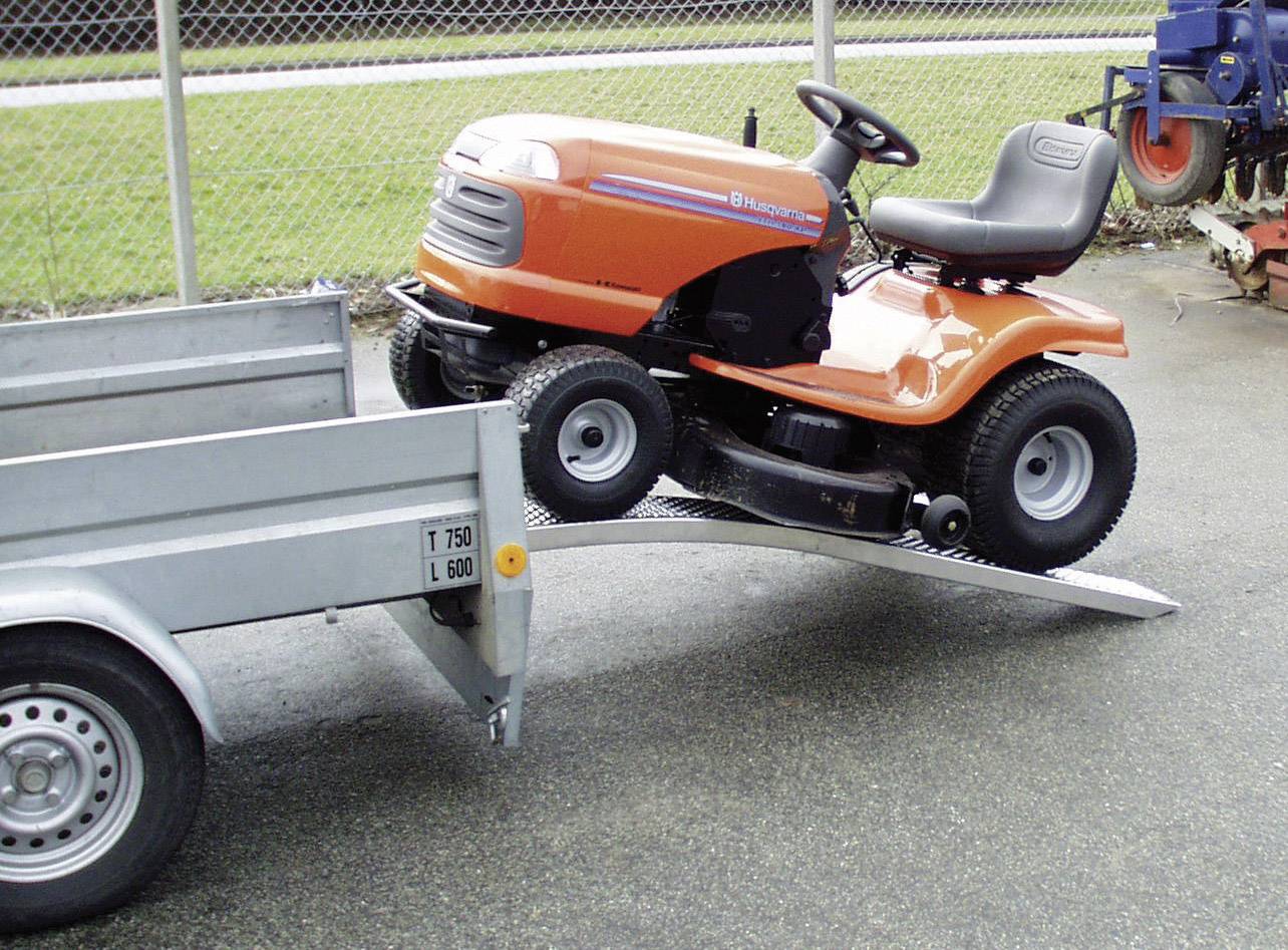 HP Autozubehör 11.275 Auffahrrampe 400 kg Aluminium 150 cm x 20 cm x 3.5 cm