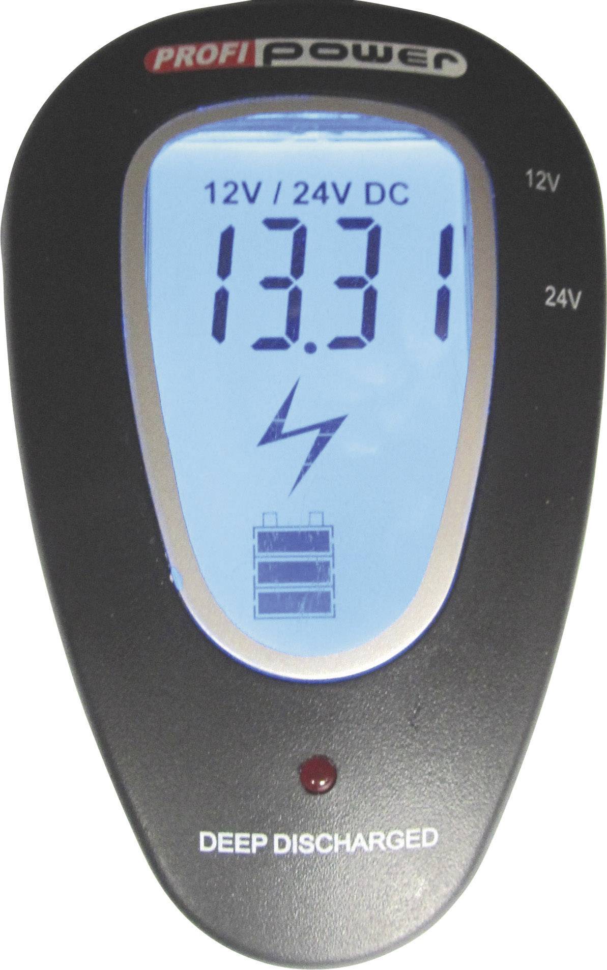 Profi Power 2.913.900 Kfz-Batterietester 6 V, 12 V, 24V 88mm x 60mm x 30mm