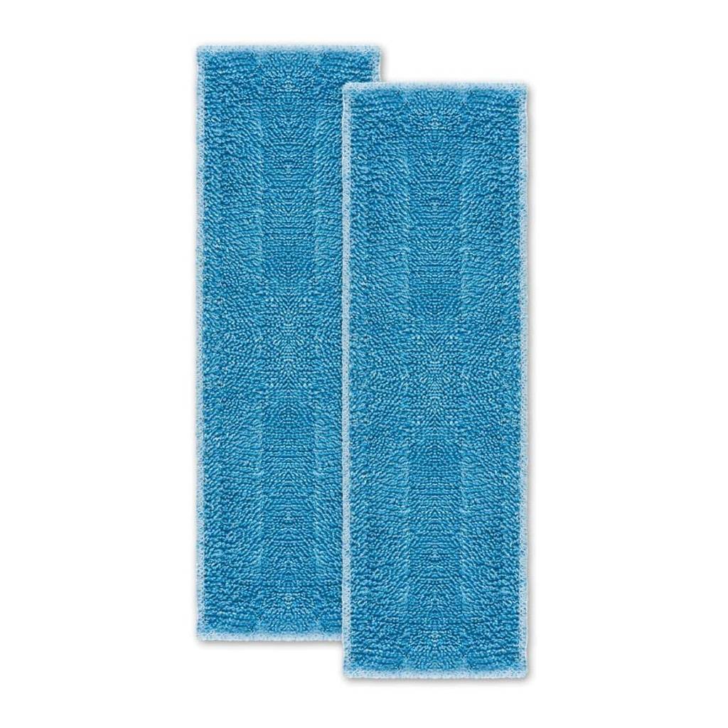 Polti PAEU0342 Set mit 2 Mikrofasertüchern Baumwolle blau