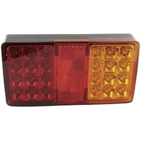SecoRüt Anhänger-Rückleuchte Bremslicht, Reflektor, Blinker, Rückleuchte links, rechts 12 V, 24V Klarglas SecoRüt Anhänger-Rückleuchte Bremslicht, Reflektor, Blinker, Rückleuchte links, rechts 12 V, 24V Klarglas