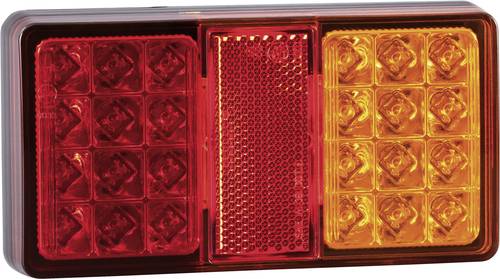 Anhänger-Rückleuchte Bremslicht, Reflektor, Blinker, Rückleuchte links, rechts 12 V, 24V
