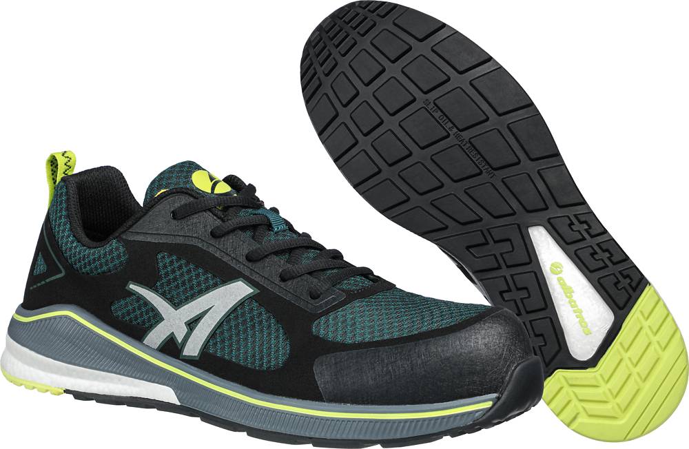 albatros AER58 GREEN LOW sportlicher Sicherheitsschuh S1P schwarz/grün Gr. 39