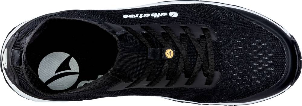 albatros ULTIMATE IMPULSE BLACK LOW sportlicher Sicherheitsschuh S1P schwarz Gr. 39