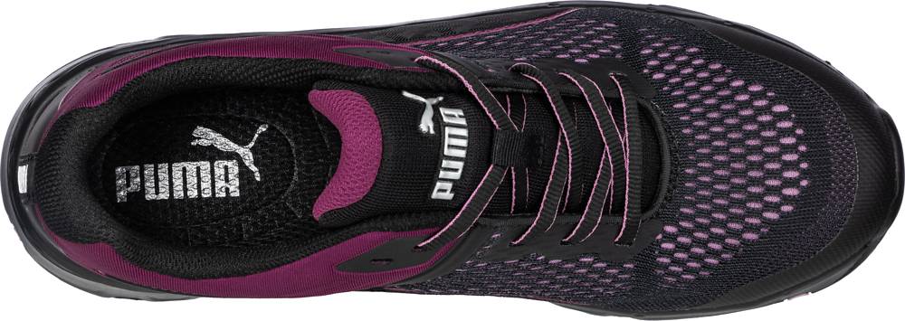 Puma DEFINE LOW sportlicher Damen-Sicherheitsschuh S1P schwarz/pink Gr. 42
