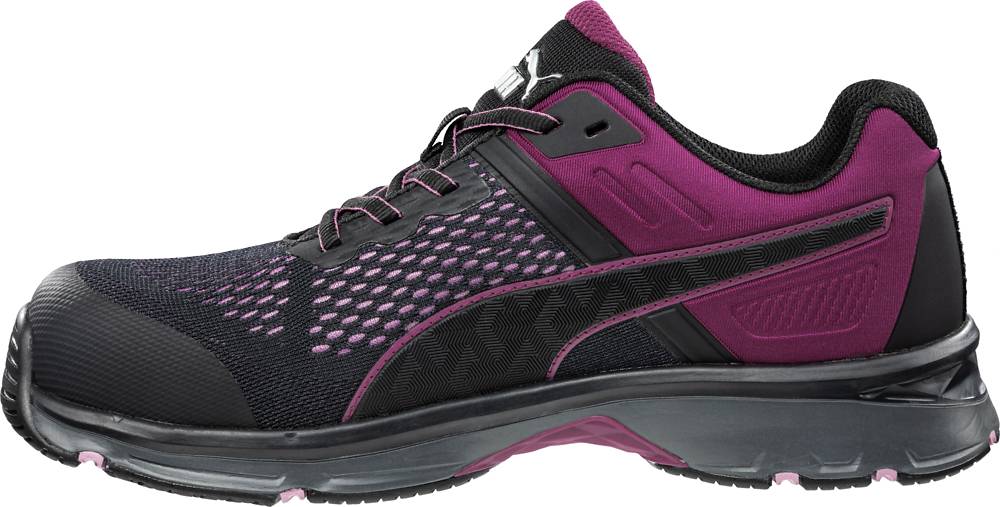 Puma DEFINE LOW sportlicher Damen-Sicherheitsschuh S1P schwarz/pink Gr. 37